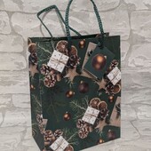 Різдв'яний подарунковий пакет 21,5*17*9см Livarno Німеччина