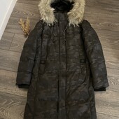 Зимове чоловіче пальто від Braggart,із натуральним хутром єнота,розмір XL.Маломірить