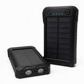 Повербанк-сонячна батарея 20 000 мА·год – універсальний зовнішній акумулятор з сонячною панеллю, дво