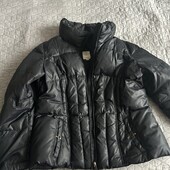 Куртка пуховик чорна