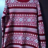 Светр з новорічним орнаментом