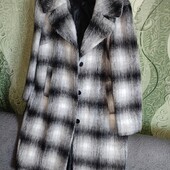 M&co uk18 пальто ворсисте, 25%вовни