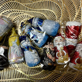 Шоколадні фігурки для ялинки