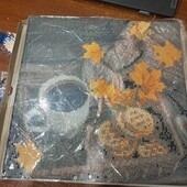 Алмазна мозаїка 30×30 — незавершена