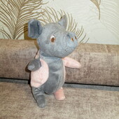 Плюшевая свинка - мягкая игрушка 18+- см., новое состояние