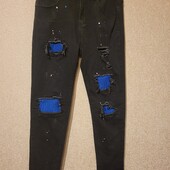 Мужские рванные джинсы