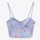 Стильний корсетний топ, S