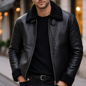 Стильна чоловіча куртка курточка дублянка євро зимова хл 56/58