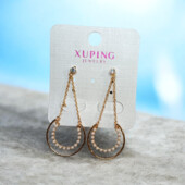 Сережки 'Xuping' (позолота 18к) 083514
