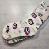 Лупілу! Трикотажні високі шкарпетки для дівчинки 27-30 розмір, в лоті 5 пар! Лот 7