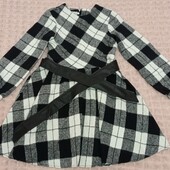 Чудове тепленьке плаття для дівчинки на зріст 146 см