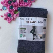 Термо колготы на флисе  Esmara S