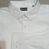 Стильна якісна сорочка з біо-бавовни від Tchibo (Німеччина), розмір 41-42