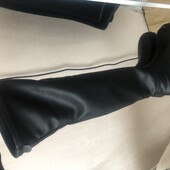 Ботфорти Шкіра чулки нові зимові 38 р