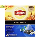 Чай Lipton Earl Grey пірамідка з бергамотом