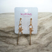 Сережки 'Xuping' Фіаніт (позолота 18к) 085711
