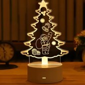 3D світильник ялинка