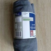 Livarno брендовая хлопковая новая простынь на резинке цвет серый размер 90/100/200