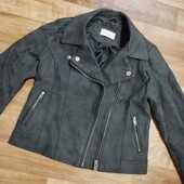 Шкіряна куртка-косуха ❤️ Ідеальний стан!(134-140)8-9 років