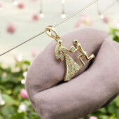 Кулон 'Xuping' (позолота 18к) 083900