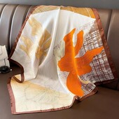 Платок стильный трендовый Искусственный шелк 70*70 см арт 17