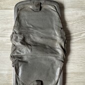 Серый винтажный кошелек