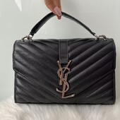 Yves Saint Laurent шкіряна сумка натуральна шкіра