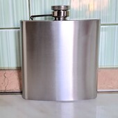 Оригінальна подарункова стальна фляга,об'єм- 180 мл.