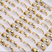 Каблучка 'Stainless Steel' нержавіюча сталь, обручка р. 20(4)