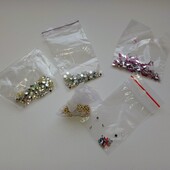 Лот 5 штук! Камінці для дизайну та оздоблення нігтів