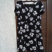 Розпродаж!!!Брендовое красивое вискозное платье р.16-18.