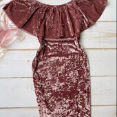 Брендовое силуэтное нарядные плятье