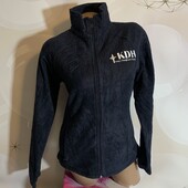 Теплая флисовая кофта на молнии размер С, состояние отличное