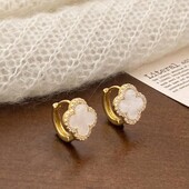 Сережки медсплав клевер конюшина