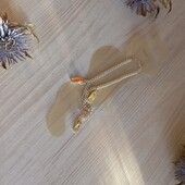 Браслет на ногу з підвісками капцями