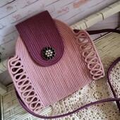 Сумка из хлопкового шнура