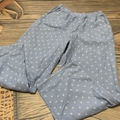 Флисовые пижамные штаны размер с/м, состояние хорошее