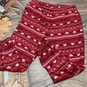 Плюшевые пижамные штаны размер ХЛ/2хл