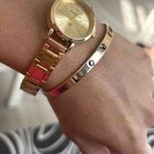 кварцевые женские часы + браслет, хит продаж!