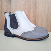 Німецькі шкіряні черевики Tamaris, жіночі челсі, демі напівчеревики, осінь весна, р. 40