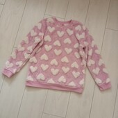 Плюшева кофта George 10-11 років як нова