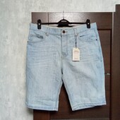 Новые брендовые коттоновые мужские шорты р.36