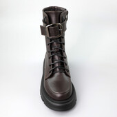 Ботинки коричневі Зима шоколад 38р. Sezon