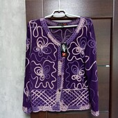 Брендовая новая красивая кофточка р.14-16.