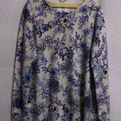 Женский легенький свитер большого размера отличного качества