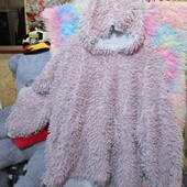 ❤️Брендовый лаванды травка большая на шурпе теплющий халат идеал❤️Турция.Пог.186см.