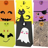 Последний комплект! В лоте 6 шт 23 х12х8 см Бумажные крафтовые биоразлагаемые пакеты