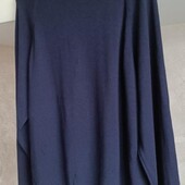 Вовняний светр в кольорі navy р.16