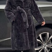 Жіноча зимова довга шикарна шуба