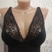 Новий! Мереживний бралєтт без кісточок F&F L Заміри в описі!